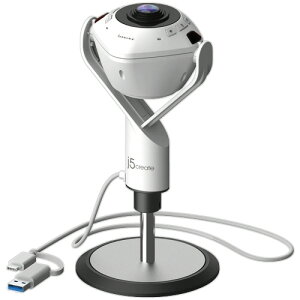 j5 Create USB �X�s�[�J�[�t�H������ 360°�p�m���} Web�J���� JVU368 1�� JVU368 j5 Create #