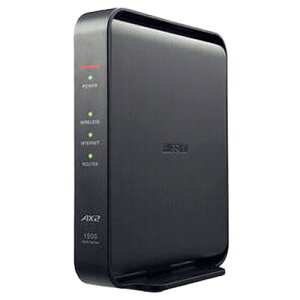 �o�b�t�@���[ AirStation ����LAN�e�@ 11ax/ac/n/a/g/b 1201+300Mbps �u���b�N WSR-1500AX2L 1�� WSR-1500AX2L Buffalo �o�b�t�@���[ #