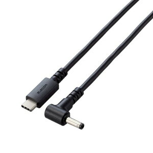 �G���R�� �m�[�gPC�p�[�d�P�[�u��(USB Type-C/DC4.0mm�R�l�N�^�[/60W) �u���b�N 2m RoHS�w�ߏ���(10����) DC-PDD20BK DC-PDD20BK/RS �G���R�� #