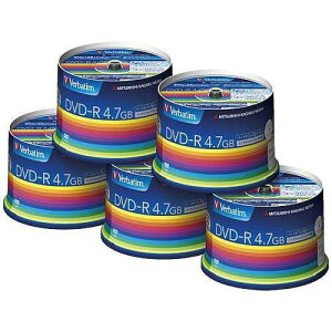 f[^pDVD-R 4.7GB 1-16{ zCgChv^u XshP[X 1(250:50×5) DHR47JP50V3C