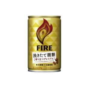 ファイア 挽きたて微糖 ミニ缶 155g×1ケース(30本入) キリンビバレッジ