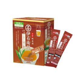 まとめ買い4箱セット 伊右衛門 炒り米入り インスタントほうじ茶 スティック 0.8g×1箱（30本入） 宇治の露製茶