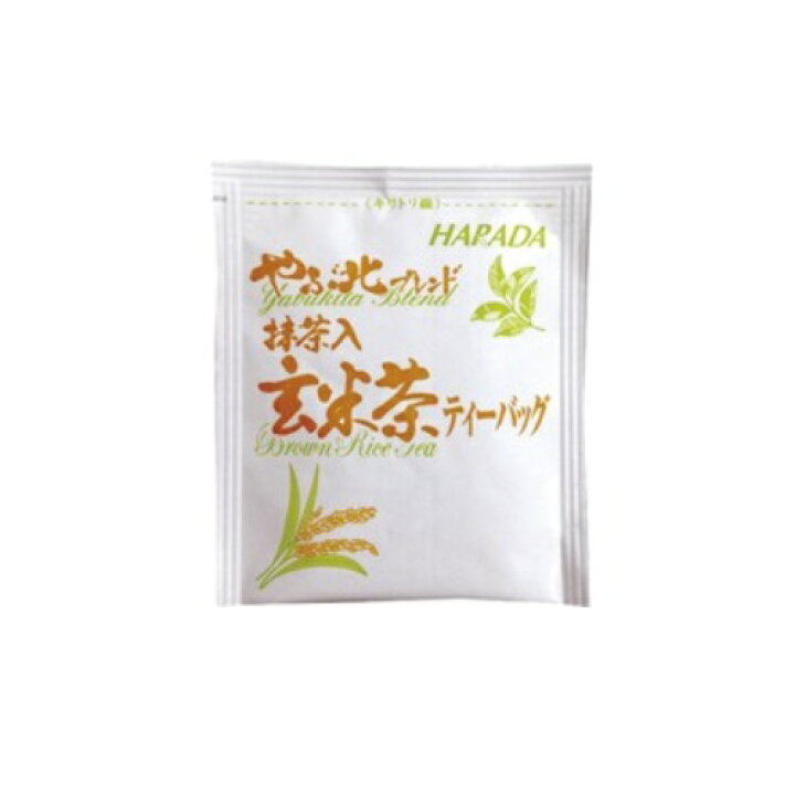 74%OFF!】 ハラダ製茶 やぶ北ブレンド 徳用抹茶入玄米茶ティーバッグ １セット ３００バッグ：５０バッグ×６箱  materialworldblog.com