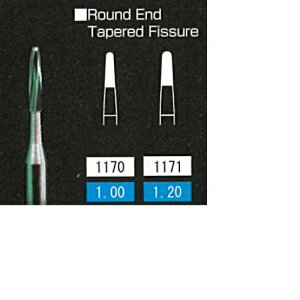 �y��Ë@��z �Y���^���O�X�e���i�^���O�X�e���J�[�o�C�h�j���d�����o�[ �A���y�� �J�[�o�C�h�o�[ Round End Tepered Fissure No.1171 �w�b�h�a1.20 10�{ �A���y��