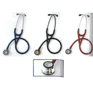 【一般医療機器】 聴診器 リットマン カーディオロジーIV ブラック レインボウ加工 6165 3M