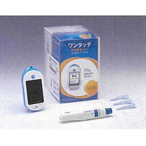 ワンタッチベリオビュー 医療機器 ブルー セット クリスマスツリー特価 新商品 ワンタッチぺン LifeScan 1セット 23167 Japan