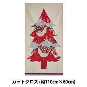 ���n �wechino(�G�`�m) �Ȗ��L�����o�X Christmas tree �J�b�g�N���X ��110cm×60cm ���C��×���b�h EKX97300-300B�x KOKKA �R�b�J