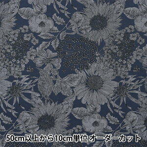 【数量5から】 生地 『LIBERTY リバティプリント コロンボシャンブレー スイム・ダンクレア 5672151S-J22B』 リバティジャパン