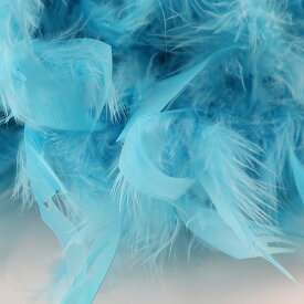 羽根装飾 『シャンデリー ブルー』