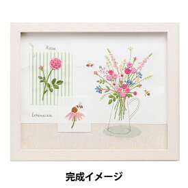 刺しゅうキット 『青木和子カラーコレクション PINK (ピンク) No.965』 LECIEN ルシアン cosmo コスモ