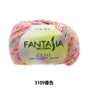 秋冬毛糸 『FANTASIA CLIO(ファンタジア クレイオ) 3109番色』 SKIYARN スキーヤーン