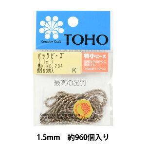 r[Y wpbNr[Y  No.204x TOHO BEADS g[z[r[Y