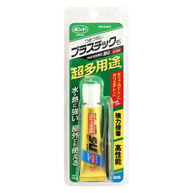 接着剤 『ボンド ウルトラ多用途SU プレミアムソフト クリヤー 10ml #05139』 コニシ KONISHI ボンド