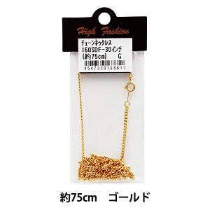 ��|���� �w�`�F�[���l�b�N���X �S�[���h 75cm 160SDF-30�x