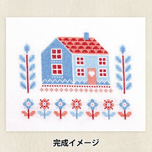 刺しゅうキット 『デザイナーコレクション フォークコテージ BK408』 DMC ディーエムシー