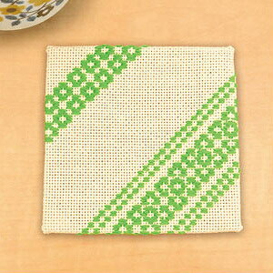 刺繍 刺し子 キットコースターの通販 価格比較 価格 Com