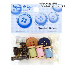 �{�^�� �w�`���h�{�^�� Sewing Room 596�x Dress It Up