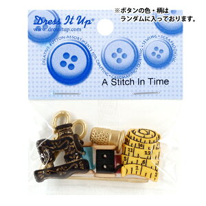 �{�^�� �w�`���h�{�^�� A Stitch In Time 348�x Dress It Up