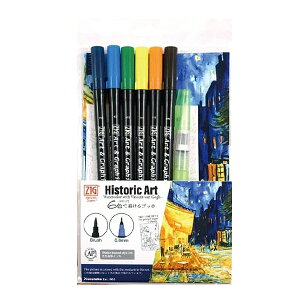 ��ރZ�b�g �w���ʓ��� 6�F�ŕ`����S�b�z WM-21/TUT6�x Kuretake ���|