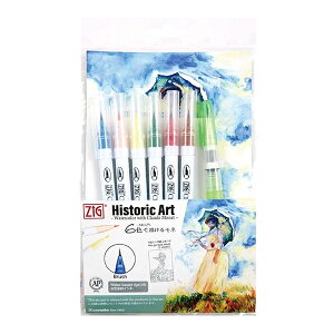 ��ރZ�b�g �w���ʓ��� 6�F�ŕ`���郂�l WM-21/RB6V�x Kuretake ���|