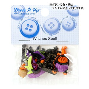 �{�^�� �w�`���h�{�^�� Witches Spell 7596�x Dress It Up
