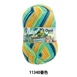 ソックヤーン 毛糸 『レーゲンヴァルト19 6ply 11340番色』 Opal オパール