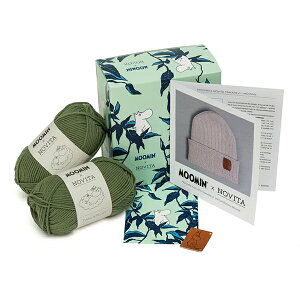�҂ݕ��L�b�g �wMOOMIN×NOVITA BEANIE KIT �O���[���x NOVITA �m���B�^ �m�r�[�^