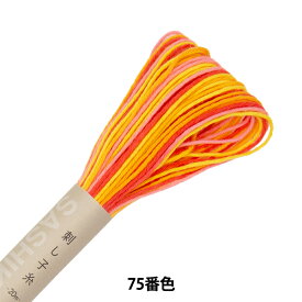 刺しゅう糸 『刺し子糸 75番色 (ミックス)』 Olympus オリムパス