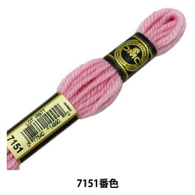 刺しゅう糸 『DMC 4番刺繍糸 タペストリーウール レッド・ピンク系 7151』 DMC ディーエムシー