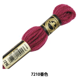刺しゅう糸 『DMC 4番刺繍糸 タペストリーウール レッド・ピンク系 7210』 DMC ディーエムシー