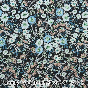 【数量5から】 生地 『LIBERTY フローララブコレクション ソフィア・ガーデン 3636424-B』 リバティジャパン