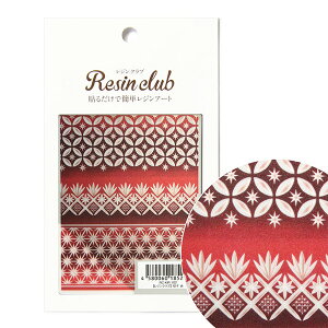 レジン材料 『切子 赤 RC-KIR-102』 レジンクラブ