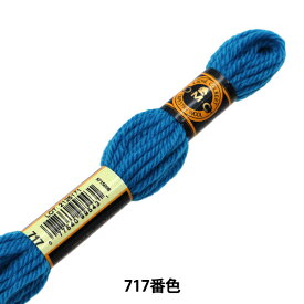 刺しゅう糸 『DMC 4番刺繍糸 タペストリーウール 717番色』 DMC ディーエムシー