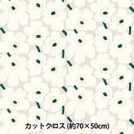 生地 『マリメッコ ピエニウニッコ カットクロス 約70cm×50cm ブラック×ホワイト C-065205-813』