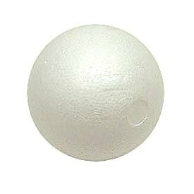 発泡スチロール 素材 『素ボール 真球型 直径100mm 1個入り S100-1』