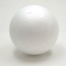 発泡スチロール 素材 『素ボール 真球型 直径125mm 1個入り S125-1』