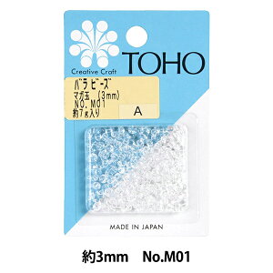 r[Y wor[Y }K 3mm No.M01x TOHO BEADS g[z[r[Y