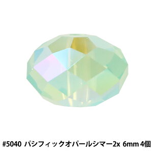 XtXL[ w#5040 Rondelle Beads pVtBbNIp[V}[2x 6mm 4x