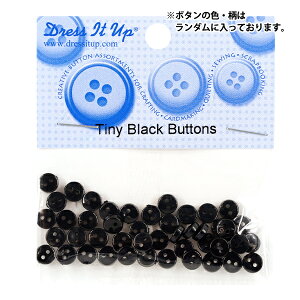 {^ w`h{^ Tiny Black Buttons 1553x Dress It Up