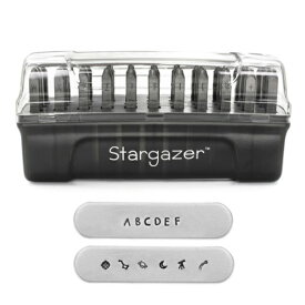 金属刻印 メタルスタンピング 『ImpressArt シグネチャーレタースタンプ Stargazer 大文字 2mm U0007 2 2』 MIYUKI ミユキ