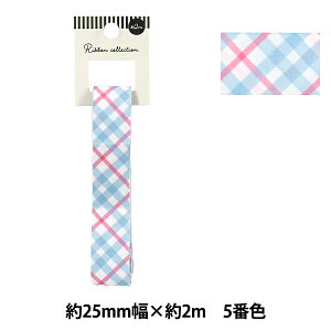 ���{�� �w�J���t���`�F�b�N���{�� 2025 ��25mm×����2m 5�ԐF YRC2554-25�x