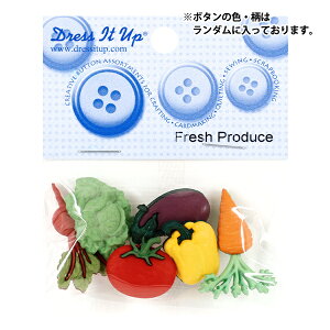 �{�^�� �w�`���h�{�^�� Fresh Produce 9381�x Dress It Up
