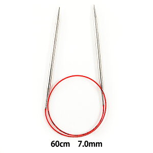 編み針 『addiレース輪針シルバー 60cm 針サイズ7.0mm』 addi アディ