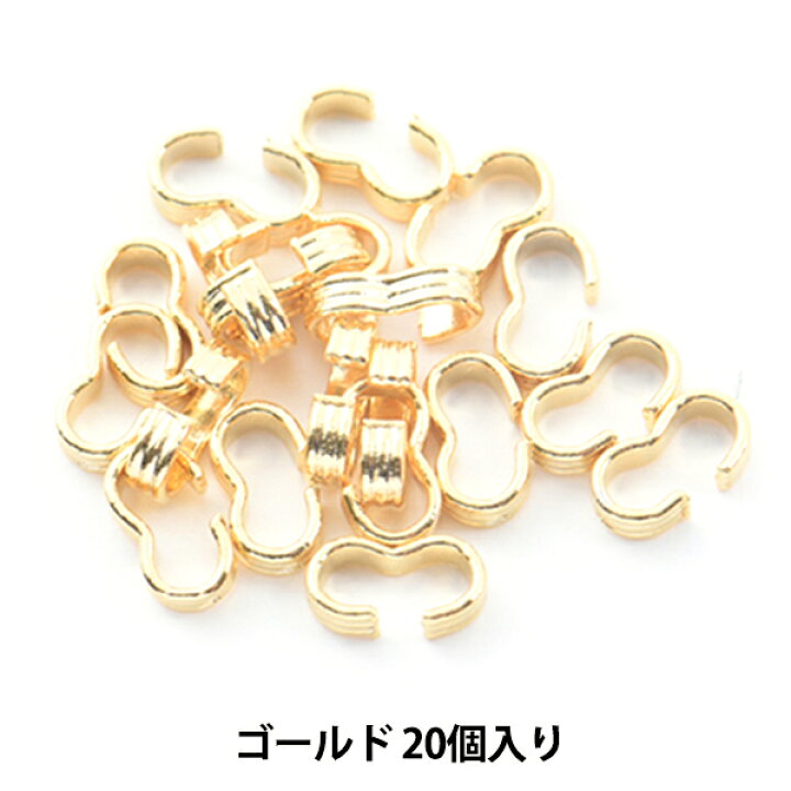 楽天市場 手芸金具 つなぎカン 3の字 小 ゴールド 個入り ユザワヤ