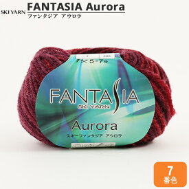 秋冬毛糸 『FANTASIA Aurora (ファンタジア アウロラ) 7番色』 SKIYARN スキーヤーン