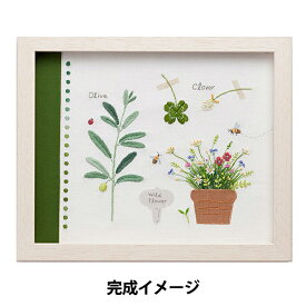 刺しゅうキット 『青木和子カラーコレクション GREEN (グリーン) No.961』 LECIEN ルシアン cosmo コスモ