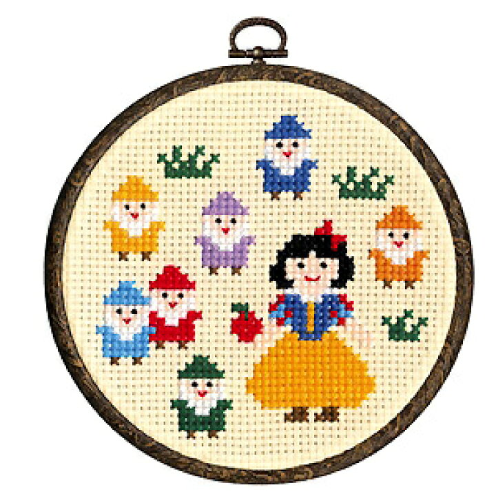 楽天市場】刺しゅうキット 『刺繍キット かんたんクロスステッチ 