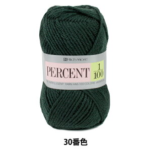 秋冬毛糸 『PERCENT (パーセント) 1/100 30番色』 RichMore リッチモア