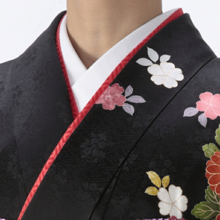 楽天市場】【レンタル】【成人式期間外】振袖 フルセット Lサイズ 黒系 