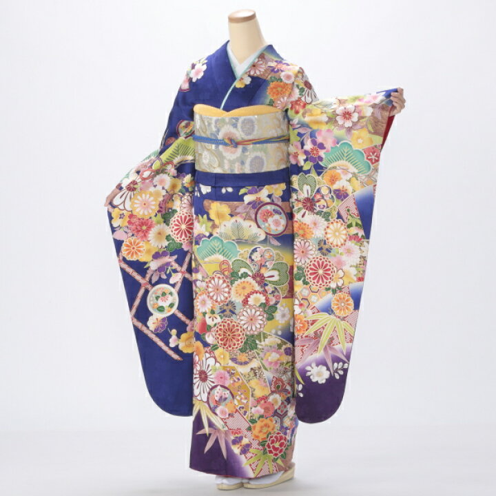 楽天市場】【中古】【購入品】振袖 フルセット Lサイズ 古典柄 成人式 